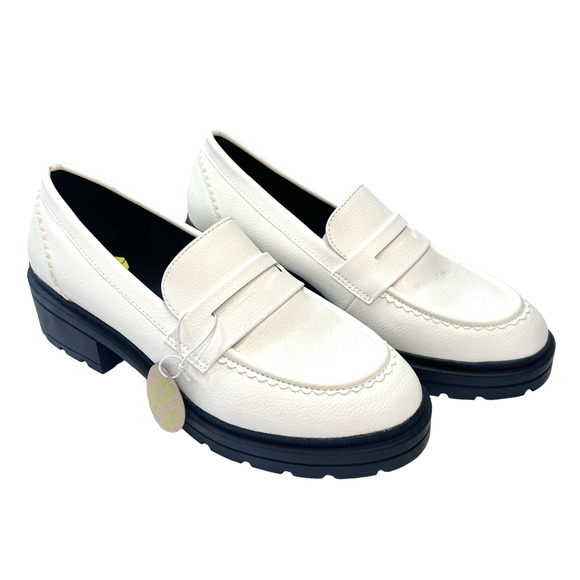 Rocket Dog Shoes - Women's Imea White Loafer Rocket Dog Size 10 Brand New In Box